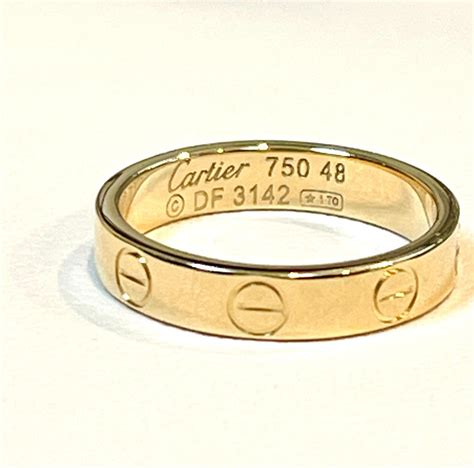 replica cartier love rings 66|cartier 750 ring 52833a worth.